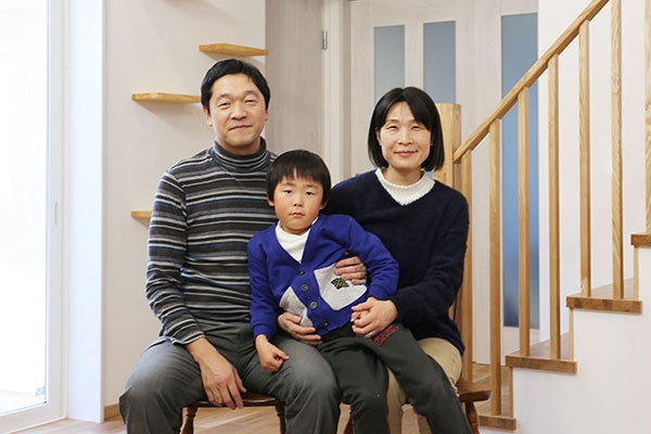 愛猫と家族が安心して暮らせる家になりました。